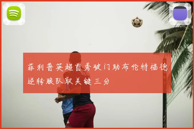 菲利普英超首秀破门助布伦特福德逆转狼队取关键三分